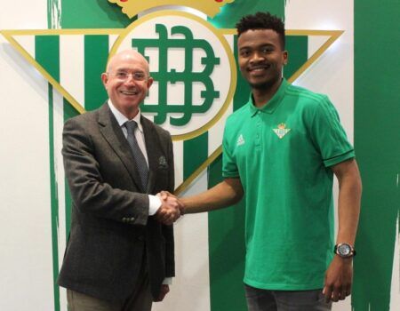 El internacional camerunés Wilfrid Kaptoum, nuevo refuerzo para el Betis Deportivo