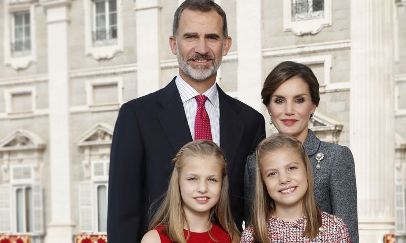 Los Reyes de España en la Navidad de 2018