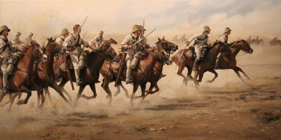 n La Carga de Txardit por Ferrer- Dalmau