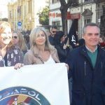 Manifestación por la equiparación salarial. Solo faltó Zoido