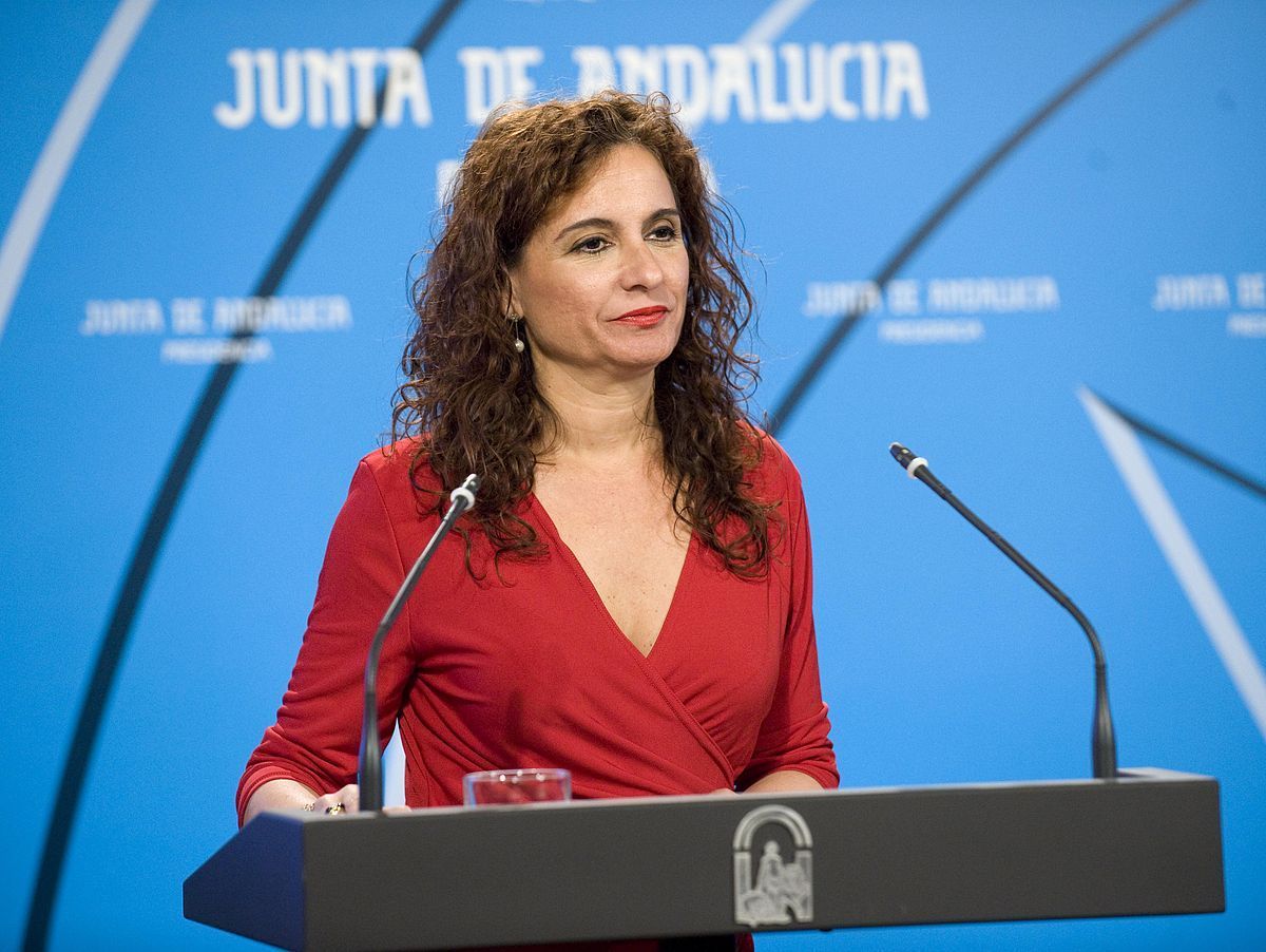 La consejera de Economía y Hacienda, María Jesús Montero