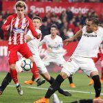 El Sevilla FC se funde pronto y encaja ante el Atlético la quinta manita de la temporada (2-5)