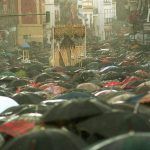 Viernes de Dolores y Domingo de Ramos pasados por agua