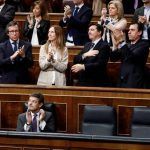 Diputados de PSOE-Podemos abandonan el Congreso cuando se reconocía la labor de los padres de jóvenes asesinados