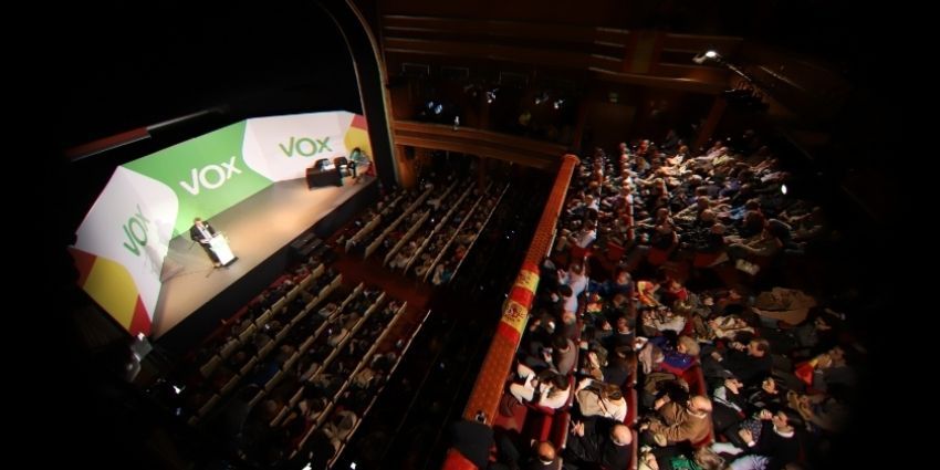 VOX ha celebrado este sábado un acto multitudinario en Madrid después de celebrar su Asamblea General Ordinaria. Un acontecimiento que ha desbordado el Teatro La Latina.