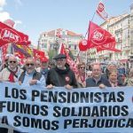 Los pensionistas vuelven a la calle. Más de un centenar de manifestaciones este sábado en España