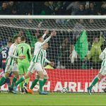Festival acuático del Betis bajo el diluvio universal (3-0)
