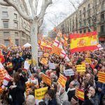 Nueva demostración de músculo de Tabarnia en Barcelona