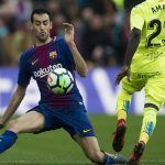 Busquets sufre una fractura en el dedo del pie y estará tres semanas de baja