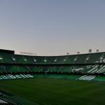 Las chicas del Real Betis Féminas entrenan este miércoles en el Benito Villamarín