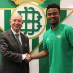 El camerunés Kaptoum, gran novedad en la lista del Betis ante la Real Sociedad