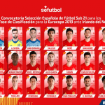 Los béticos Francis y Fabián, y los sevillistas Juan Soriano y Carlos Fernández, a la selección sub 21