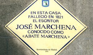José Marchena murió en Madrid donde posee una calle
