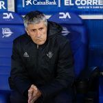 Setién: «Lo que están haciendo estos chavales es para estar orgullosos del equipo»