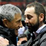 Setién:  «Ver a un futbolista como Joaquín pegarse una carrera así, sorteando rivales, es algo enorme para todo el beticismo»