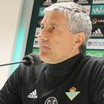Setién: «A medida que avance el tiempo iremos a mejor, aunque es obvio que puedes pasar rachas malas»