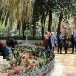 El Ayuntamiento culmina la restauración de la Glorieta de Bécquer que quedará protegida de vándalos
