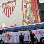 Más de 850 efectivos policiales desplegados en el Sevilla FC-Bayern, declarado de alto riesgo