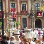 Dos procesiones para el Corpus y una de Gloria el fin de semana