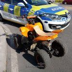 La Policía Local intercepta un quad conducido por un niño de siete años