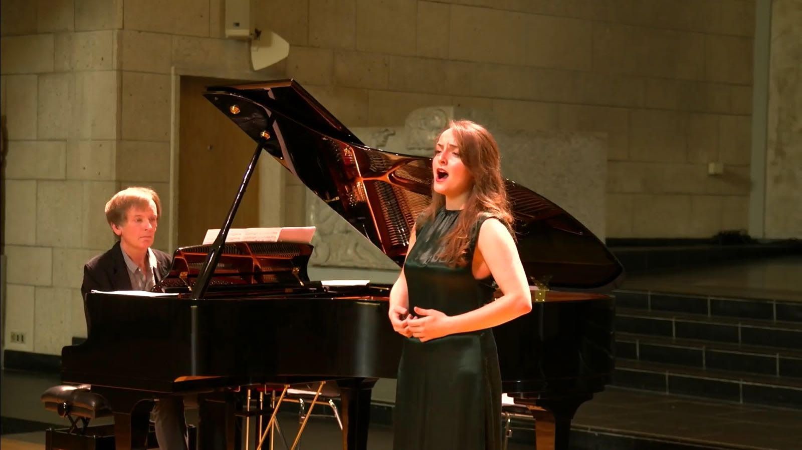La soprano María Díaz Coca