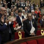 Quim Torra deberá someterse a una segunda votación tras ser rechazado por el Parlament