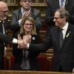Torra, nada más ser investido presidente, viaja a Berlín para reunirse con Puigdemont