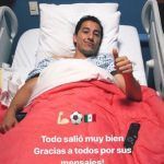 Andrés Guardado, intervenido con éxito en México del nervio peronéal