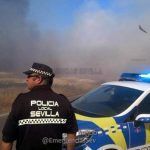 La Policía busca a un pirómano que ha provocado seis incendios este sábado