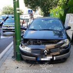 Heridos un anciano y un bebé arrollados por un vehículo