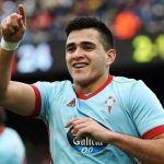 Maxi Gómez sufre un esguince de rodilla y se perderá varios partidos, entre ellos contra el Real Betis