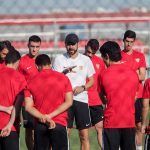 Pablo Machín: «El objetivo es ganar el primer partido de la previa de la Liga Europa»