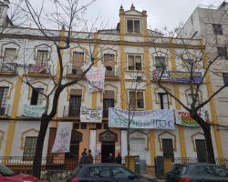Riesgo de derrumbe de los edificios ocupados de la calle Fray Isidoro de Sevilla
