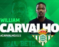 Oficial: el Real Betis anuncia el fichaje de William Carvalho por cinco temporadas