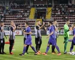 Ayer hubo disturbios en Bakú entre hinchas del Neftçi y el Ujpest en la Liga Europa