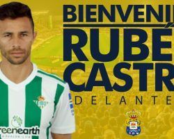 La UD Las Palmas hace oficial el fichaje de Rubén Castro, que esta tarde vuela a Canarias