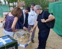 Reposición de elementos artísticos en los Jardines de Murillo