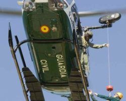 La Guardia Civil rescata a una familia sevillana sorprendida por una tormenta en el Pirineo