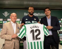 Sidnei llega al Betis seguro de «crecer como futbolista»