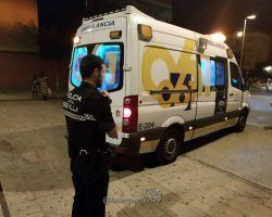 Herido al explotarle una botella de gas que usó en una cachimba