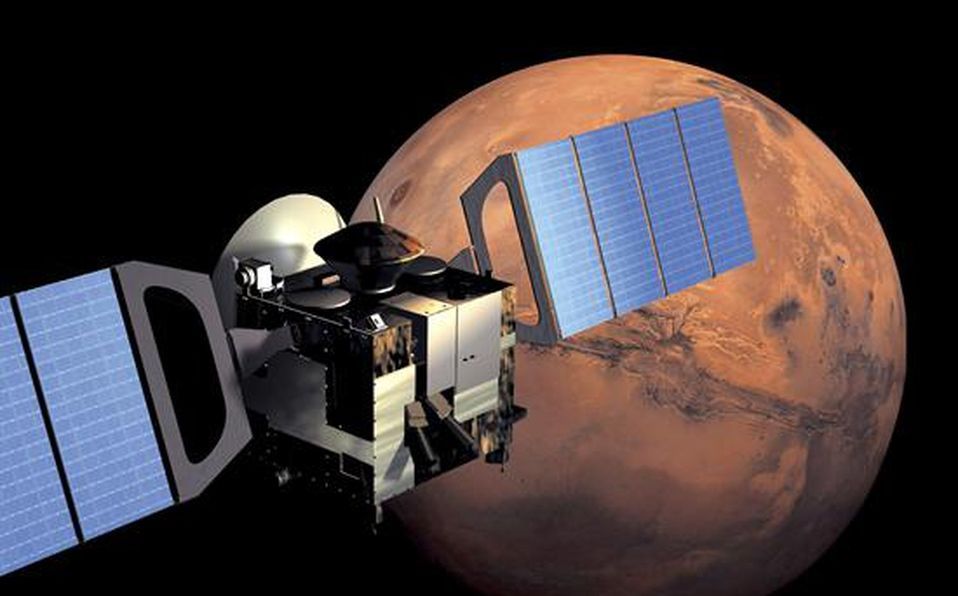 La sonda Mars Express lleva más de quince años explorando Marte