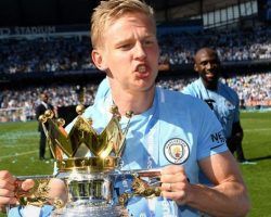El Real Betis pide al City la cesión del ucraniano Zinchenko, lateral zurdo y medio centro