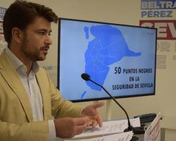 Beltrán Pérez advierte a Espadas que “todo el mundo” habla de la seguridad aunque insista en negar el problema