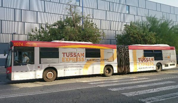 Lanzadera express de Tussam