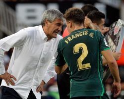 Setién: «Este equipo ha mejorado mucho respecto al año pasado, aunque nos falta crear un poco más de peligro»