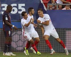 El Sevilla FC culmina su semana fantástica con un cuarto triunfo seguido, en Ipurua