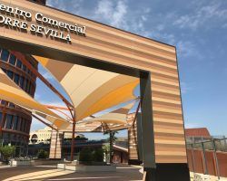 Cuenta atrás para la apertura del centro comercial Torre Sevilla