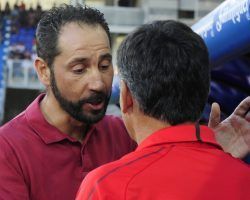 Machín: «Sabemos competir en cualquier escenario, sea un rival de campanillas u otro sin tanto nombre»
