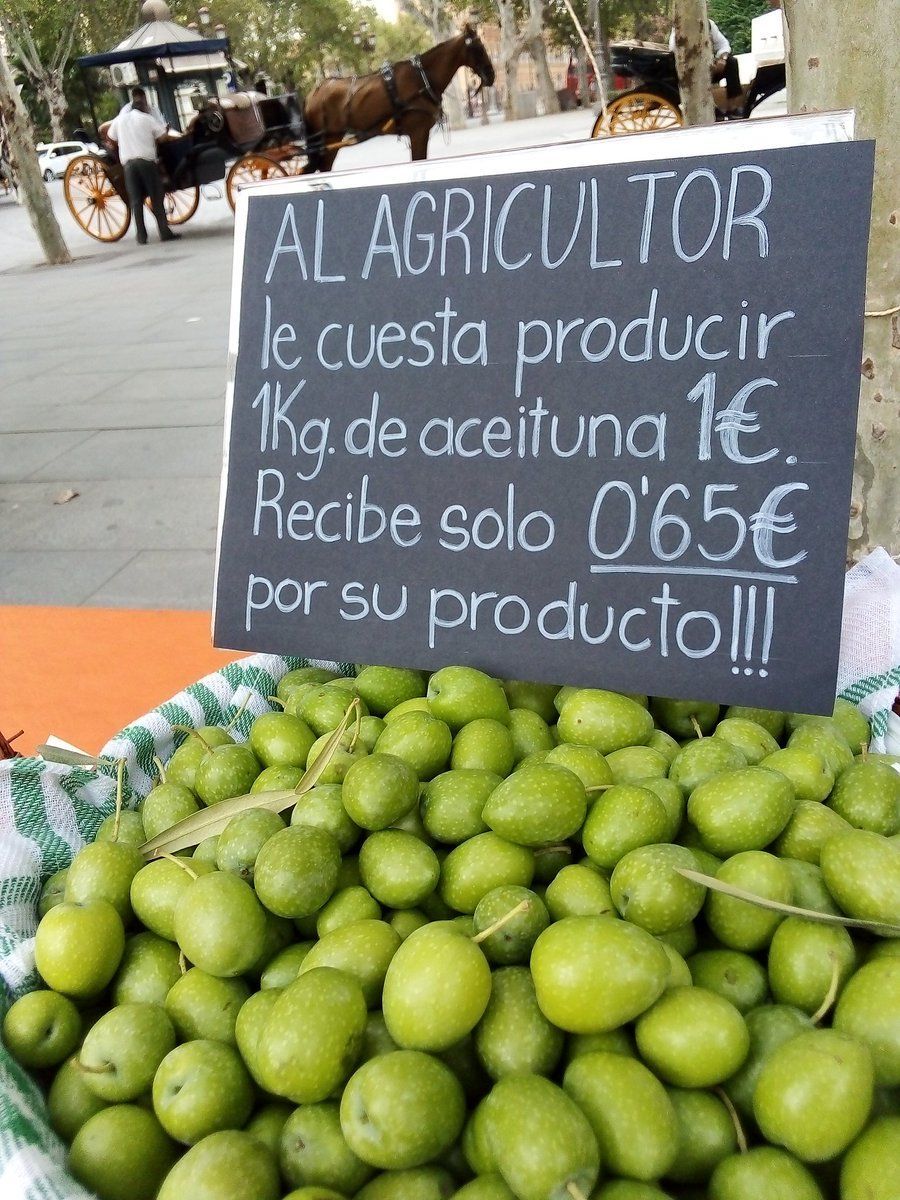 Los productores se movilizan por los precios que reciben, por debajo de los costes de producción