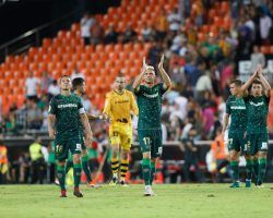 El Betis es el único equipo de Primera que ya ha dejado tres veces la puerta a cero en LaLiga